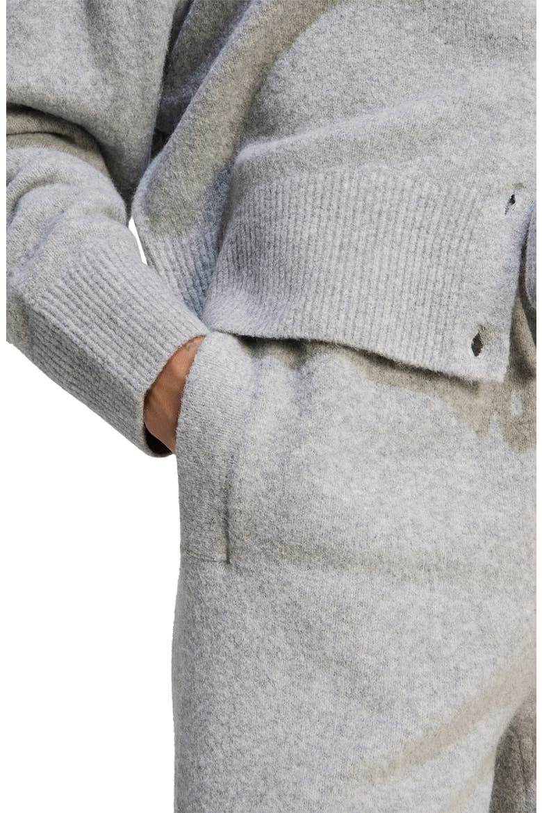 Essentials Wide Leg Knit Pants, Alternate, color, MEDIUM GREY HEATHER