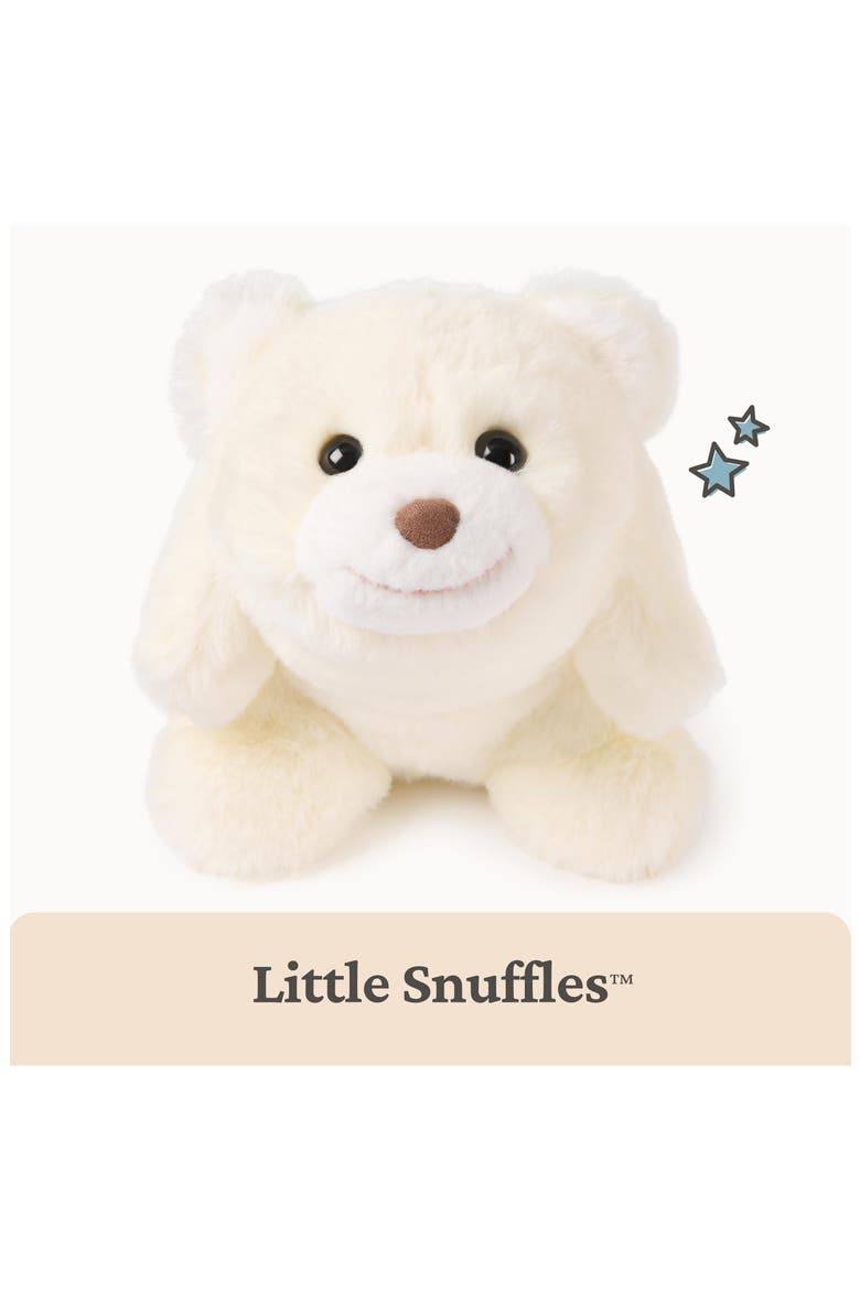 Forever Friends Littles Snuffles Bear, Alternate, color, WHITE
