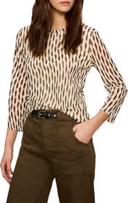 Sanctuary Print Mesh Top