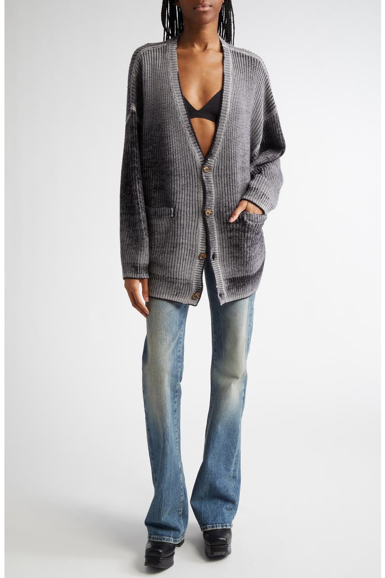 Flare Boyfriend Jeans, Alternate, color, KELLY STRETCH