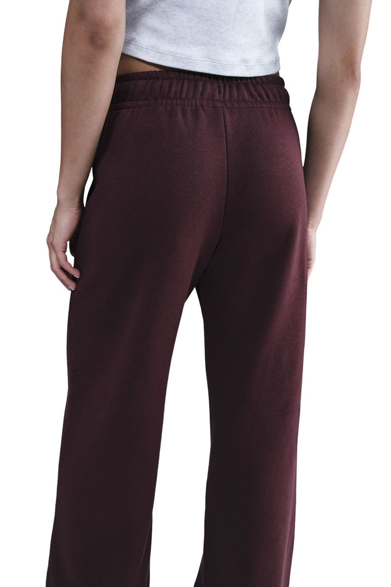 Club Logo Fleece Pants, Alternate, color, BURGUNDY CRUSH/ METALLIC GOLD