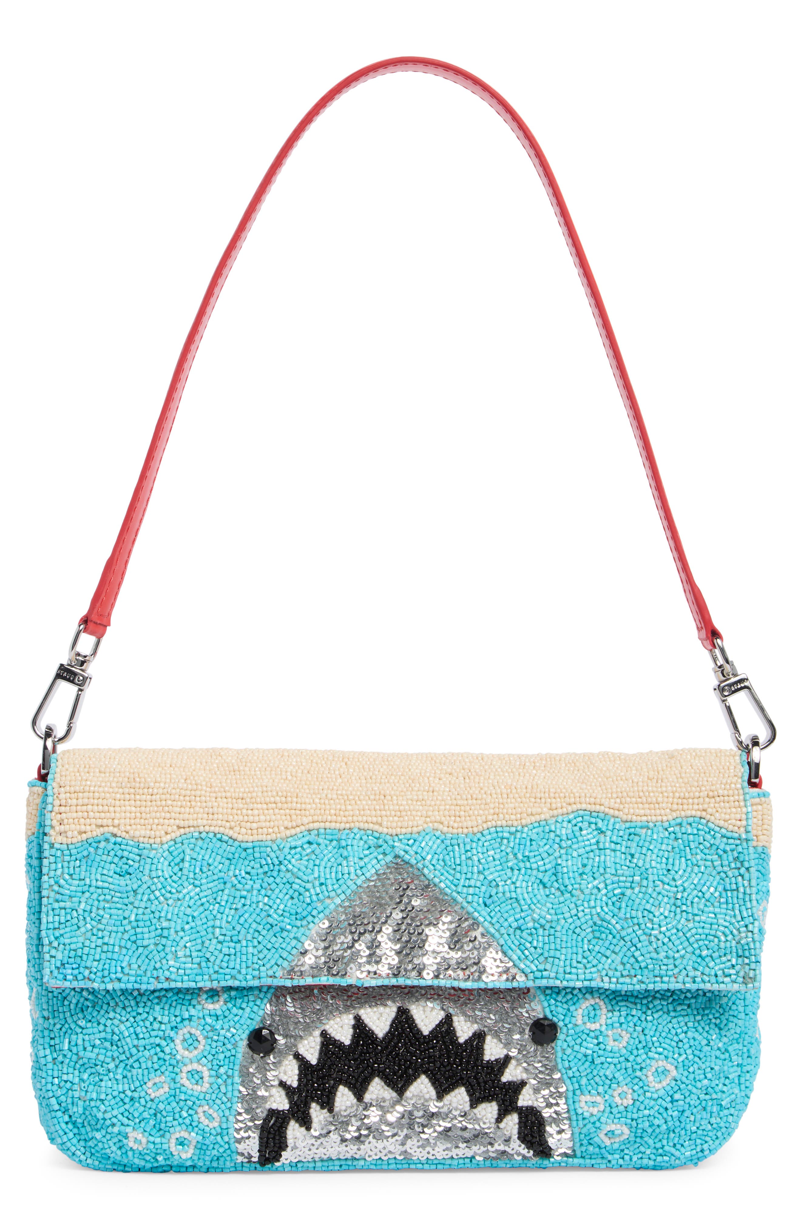 STAUD Timmy Convertible Shoulder Bag, Main, color, Great White