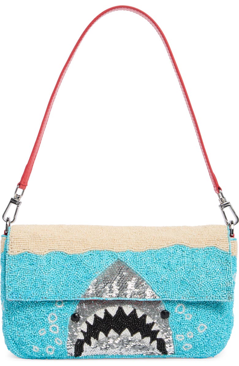 STAUD Timmy Convertible Shoulder Bag, Main, color, Great White