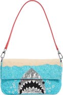 STAUD Timmy Beaded Shoulder Bag