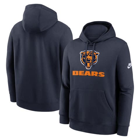 Men's Nike Navy Chicago Bears Best Season Rewind Club Pullover Hoodie
