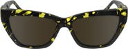 Victoria Beckham Chain 55mm Cat Eye Sunglasses