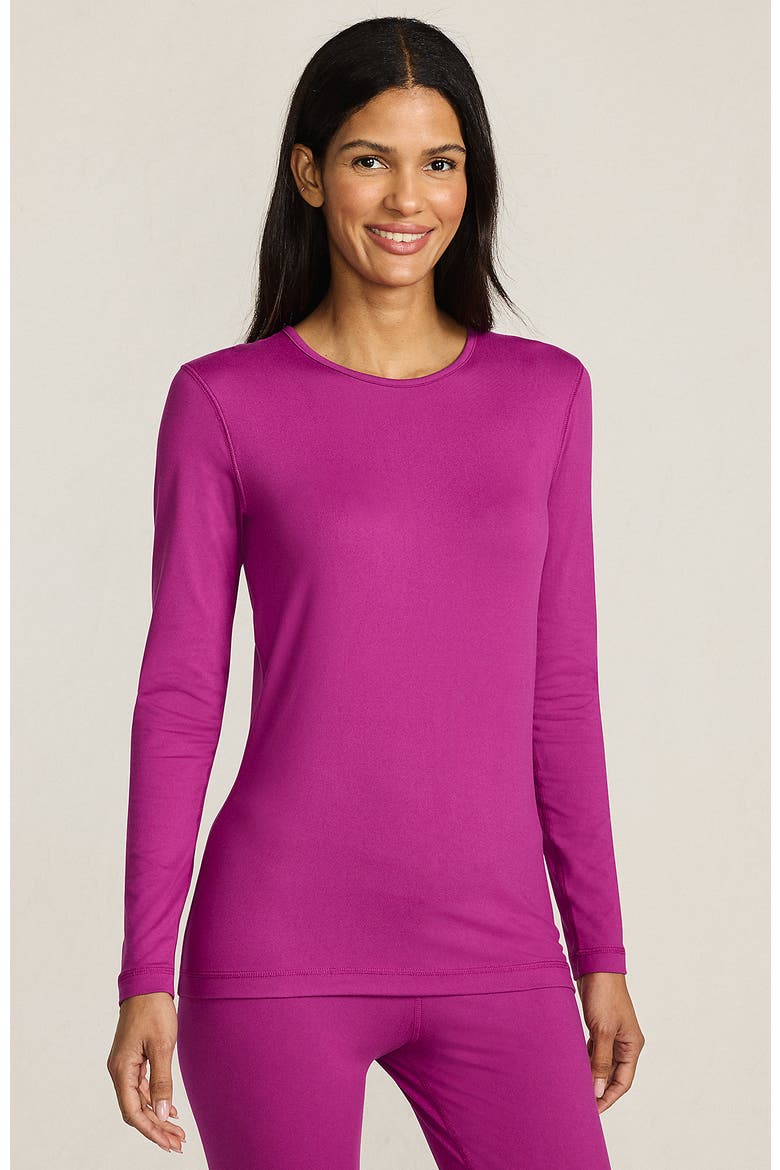 Baselayer Cozy Thermaskin Crewneck Top, Main, color, Light Raspberry Sorbet