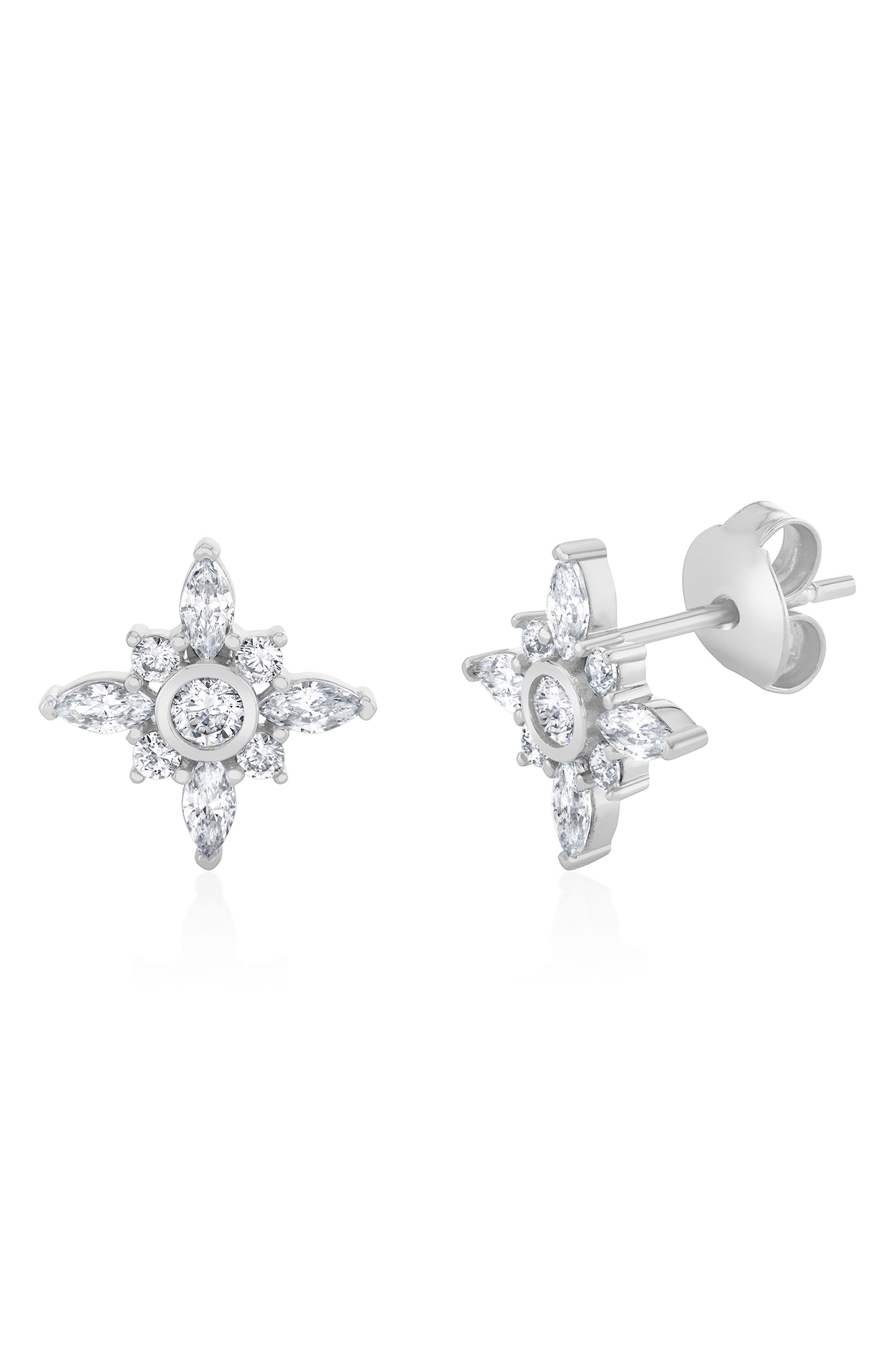 selected PURE PLATINUM / CLEAR STONE