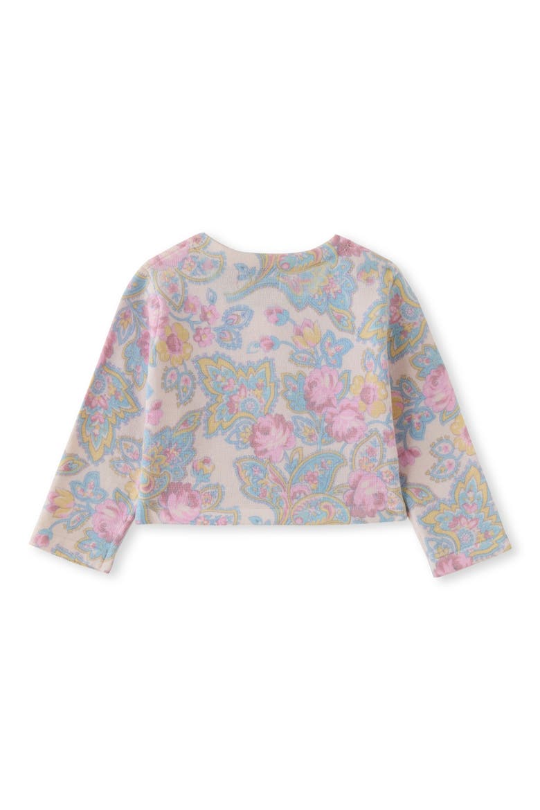 Bohemian Print Cardigan, Alternate, color, PINK