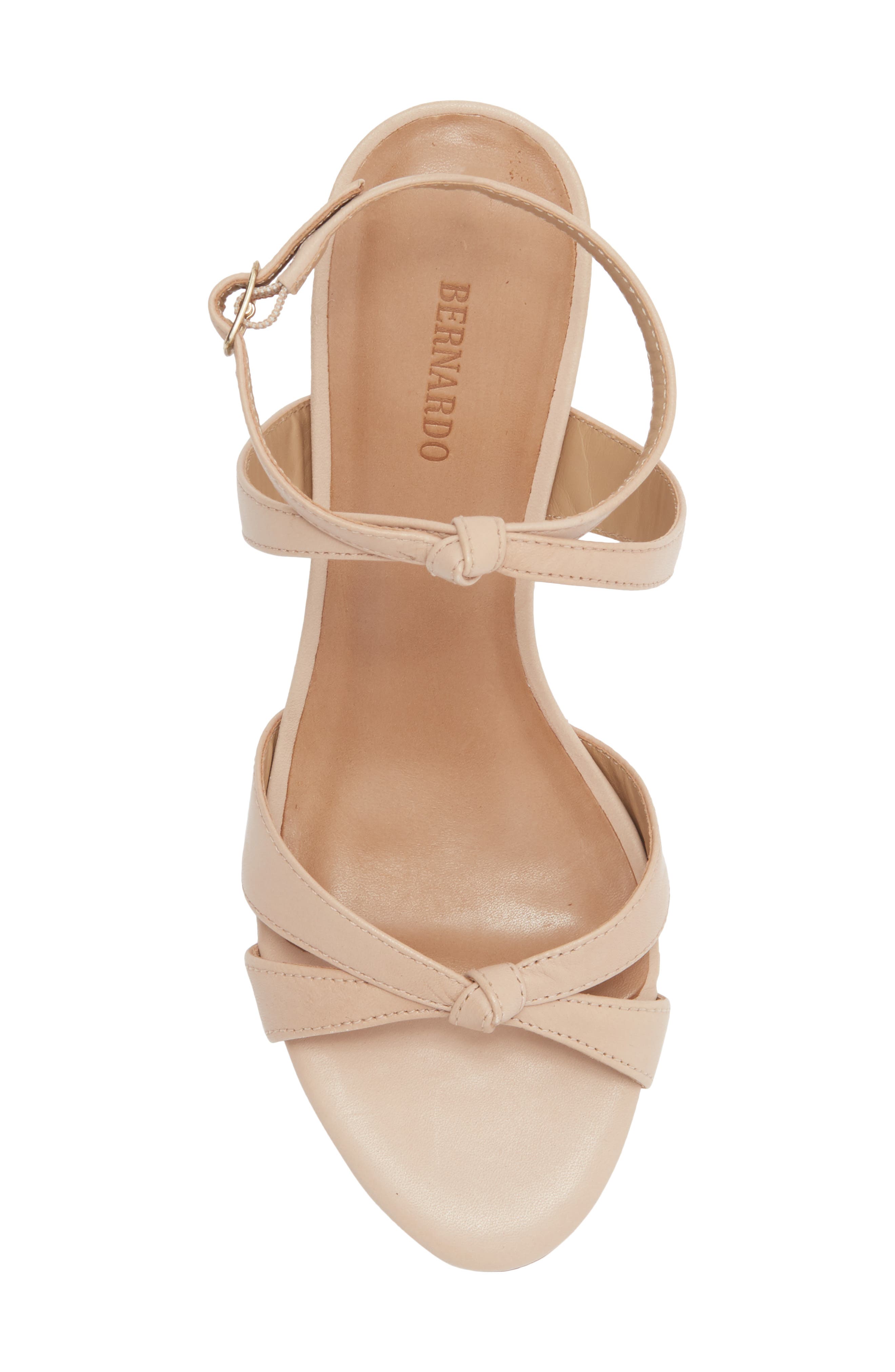 Bernardo Neera Sandal, Alternate, color, Blush Antique Calf