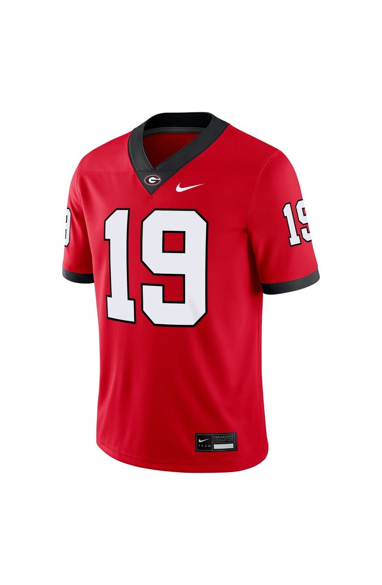 Nike Men's Nike Brock Bowers Red Georgia Bulldogs Player Game Jersey, Alternate, color, Red