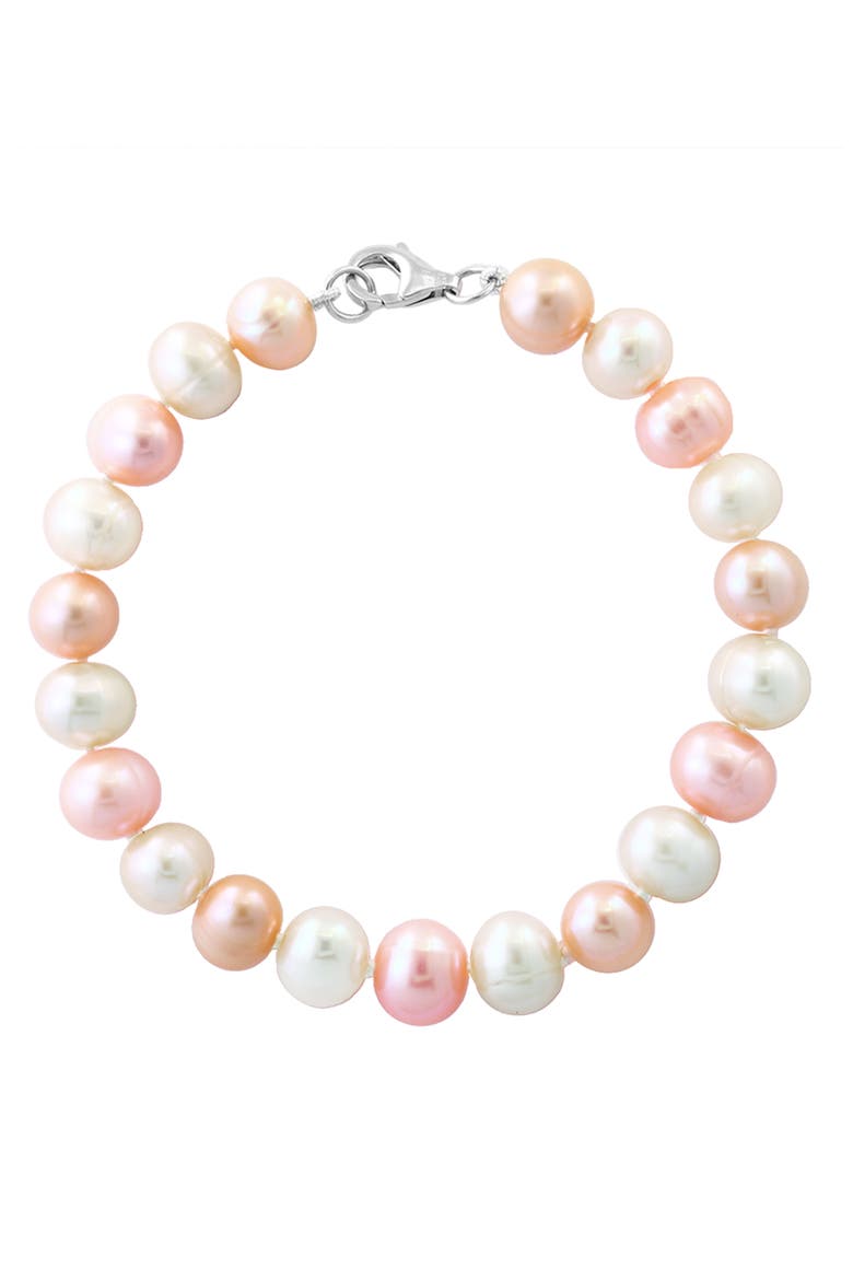 7mm Freshwater Pearl Bracelet, Main, color, MULTI