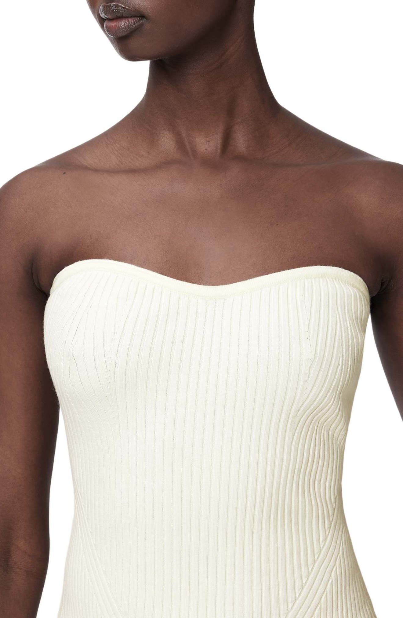 AllSaints Cruz Rib Tube Top (Women) | Nordstromrack