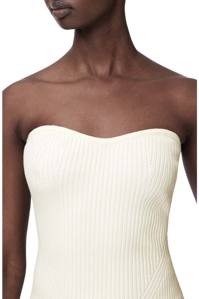 Cruz Rib Tube Top, Alternate, color, CHALK WHITE