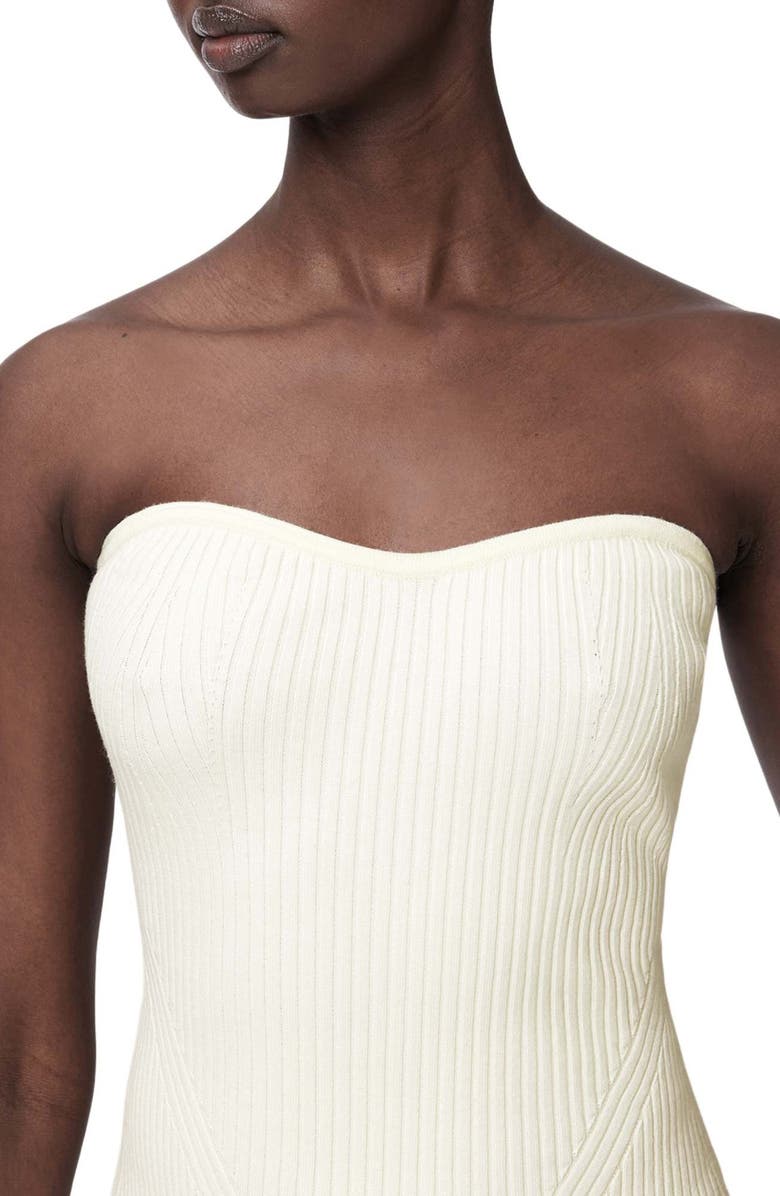 AllSaints Cruz Rib Tube Top, Alternate, color, 