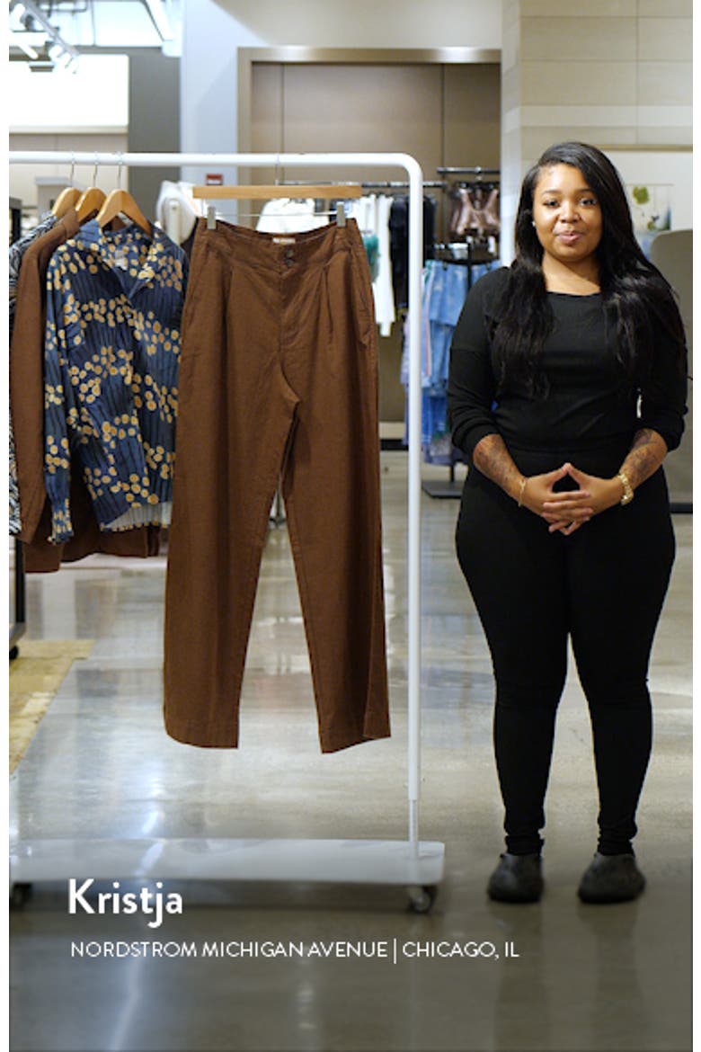 Flora High Waist Hemp Blend Pants video