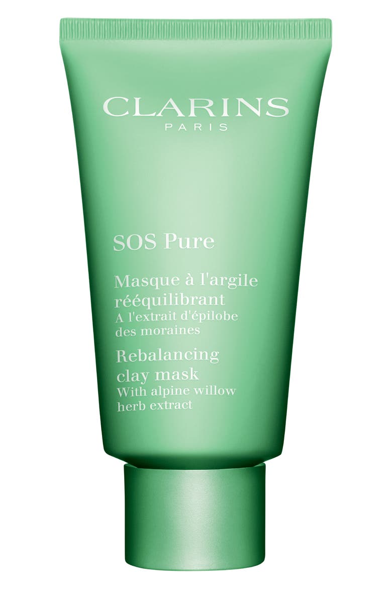 SOS Pure Rebalancing & Mattifying Clay Mask, Main, color, NO COLOR