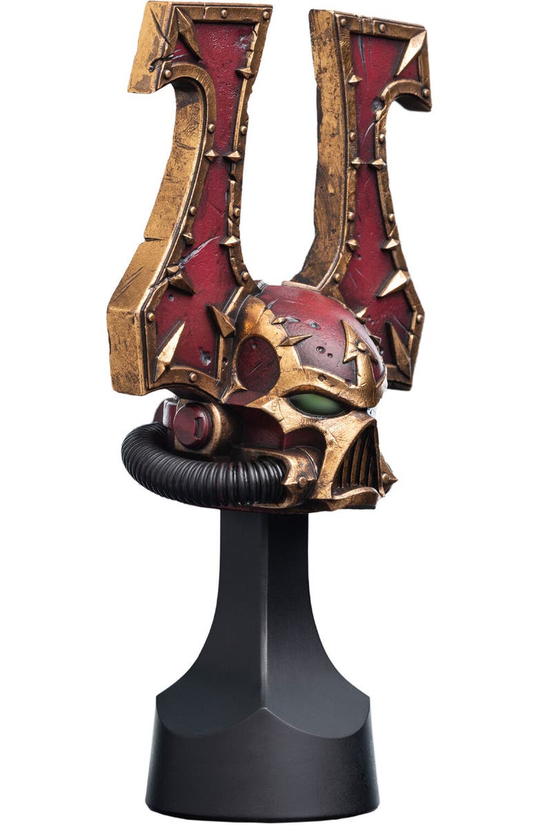Weta Workshop Warhammer 40,000 Khorne Berzerker Miniature Helmet, Alternate, color,