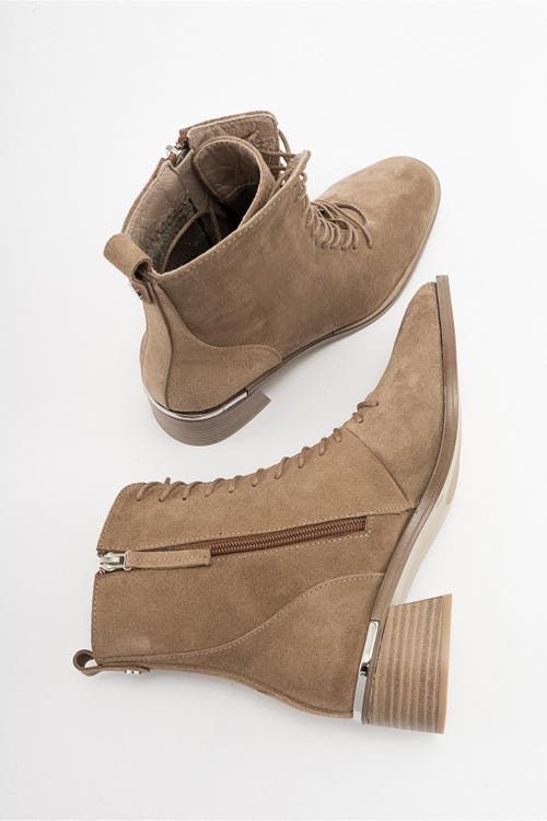 Forever & Always Shoes Gigi Leather Boot In Brown