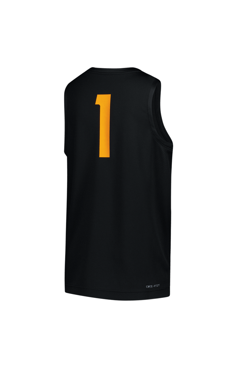 Nike Youth Nike #1 Black Tennessee Volunteers Replica Basketball Jersey, Alternate, color, Black