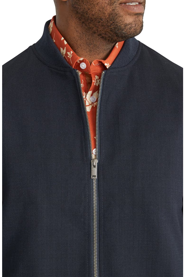 Davis Smart Bomber Jacket , Alternate, color, NAVY