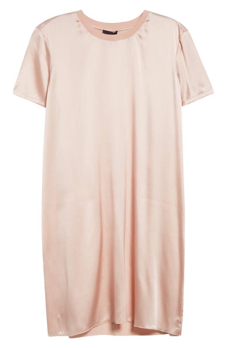 ATM Anthony Thomas Melillo Stretch Charmeuse Shift Dress, Alternate, color,