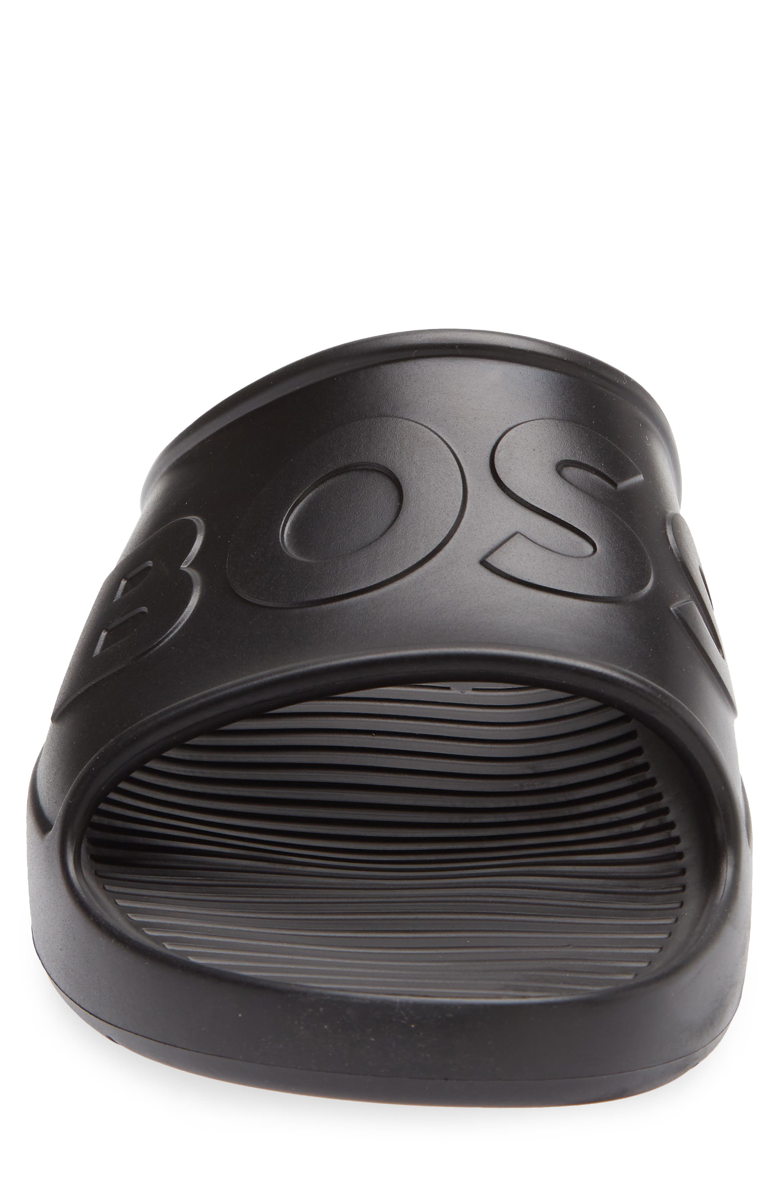 BOSS Darian Slide Sandal, Alternate, color, Black