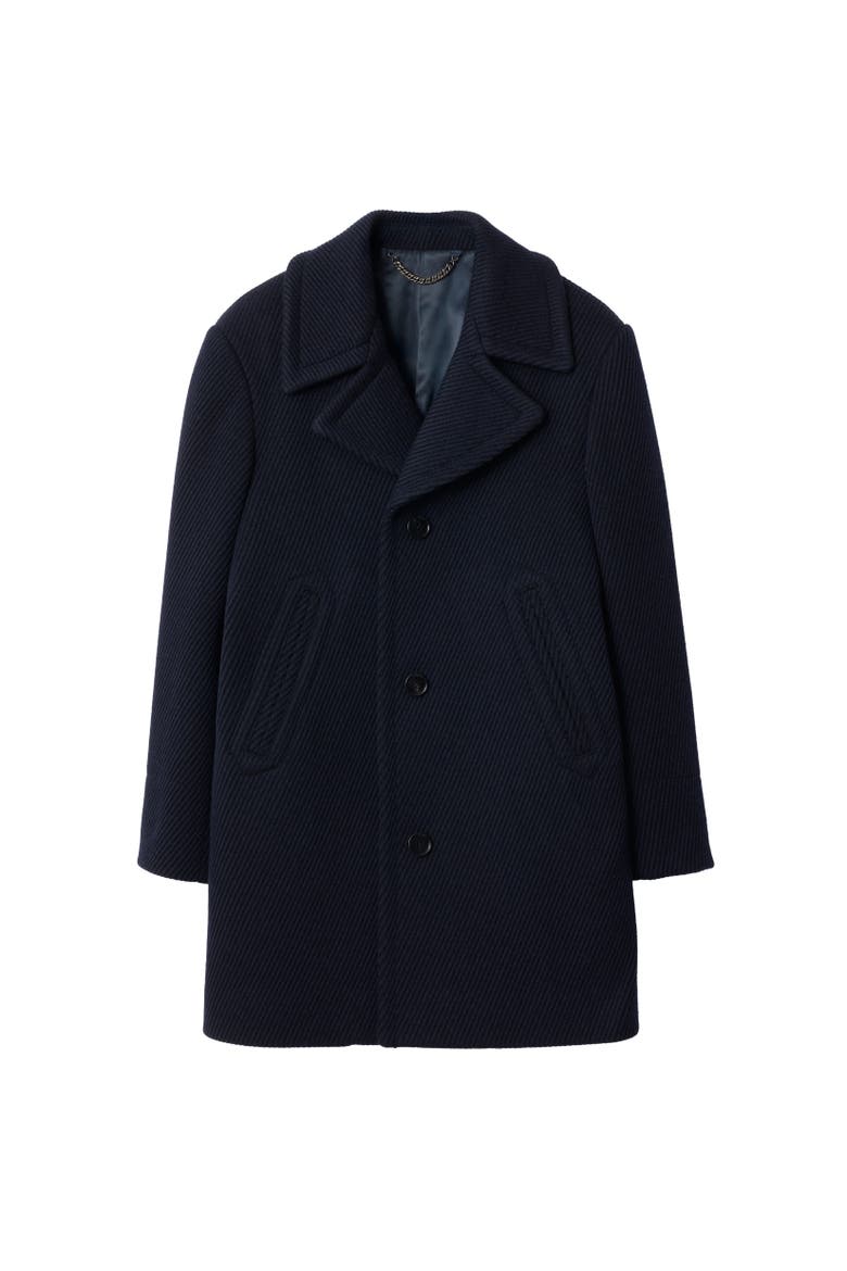 Wool Tailored Coat, Alternate, color, Nightshade blue/twilight blue