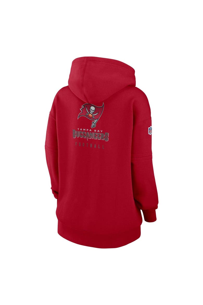 Women's Nike Red Tampa Bay Buccaneers 2023 Sideline Club Fleece Pullover Hoodie, Alternate, color, Red