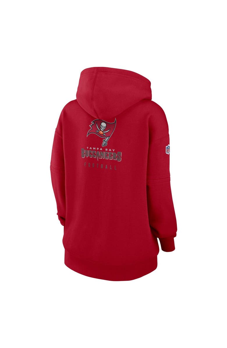 Nike Women's Nike Red Tampa Bay Buccaneers 2023 Sideline Club Fleece Pullover Hoodie, Alternate, color, Red
