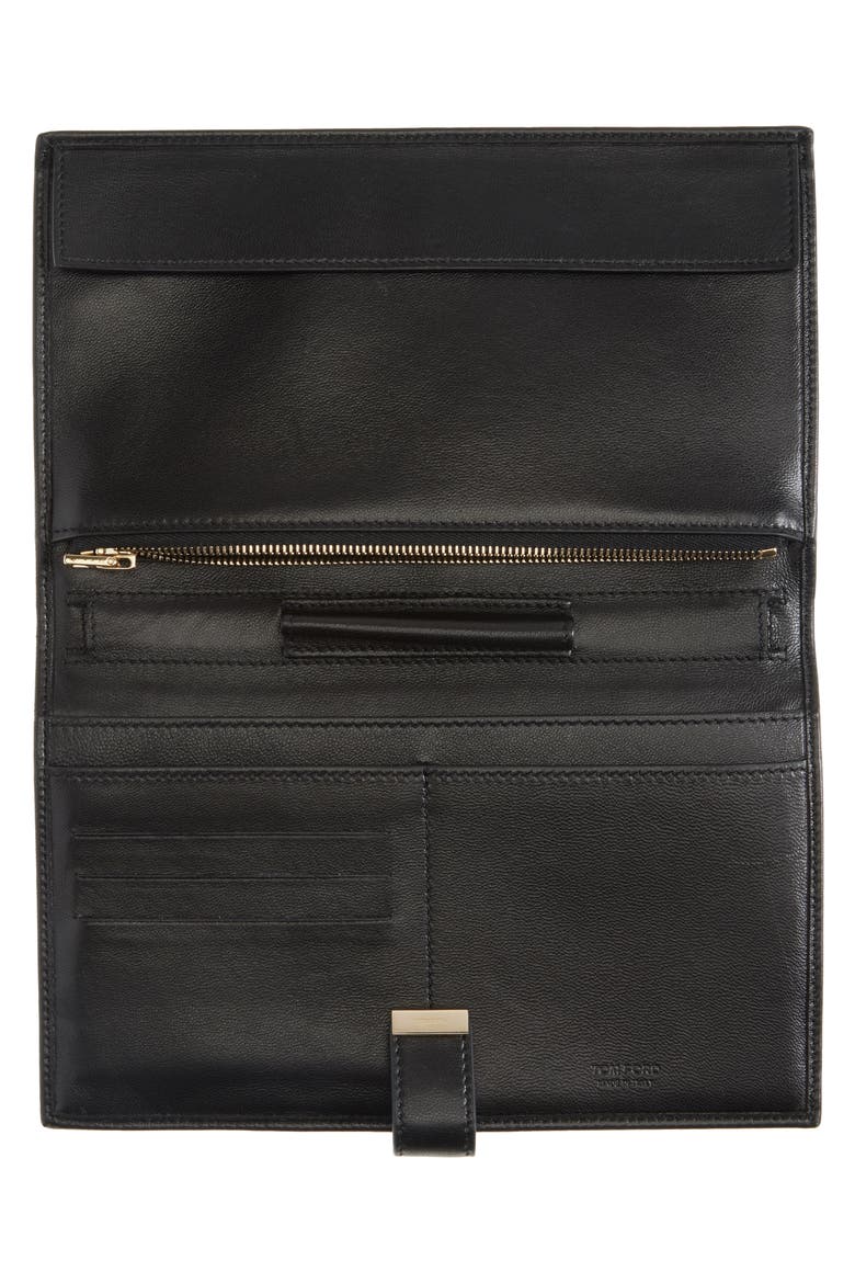 Foldover Organizer on a Strap, Alternate, color, 1N001 BLACK