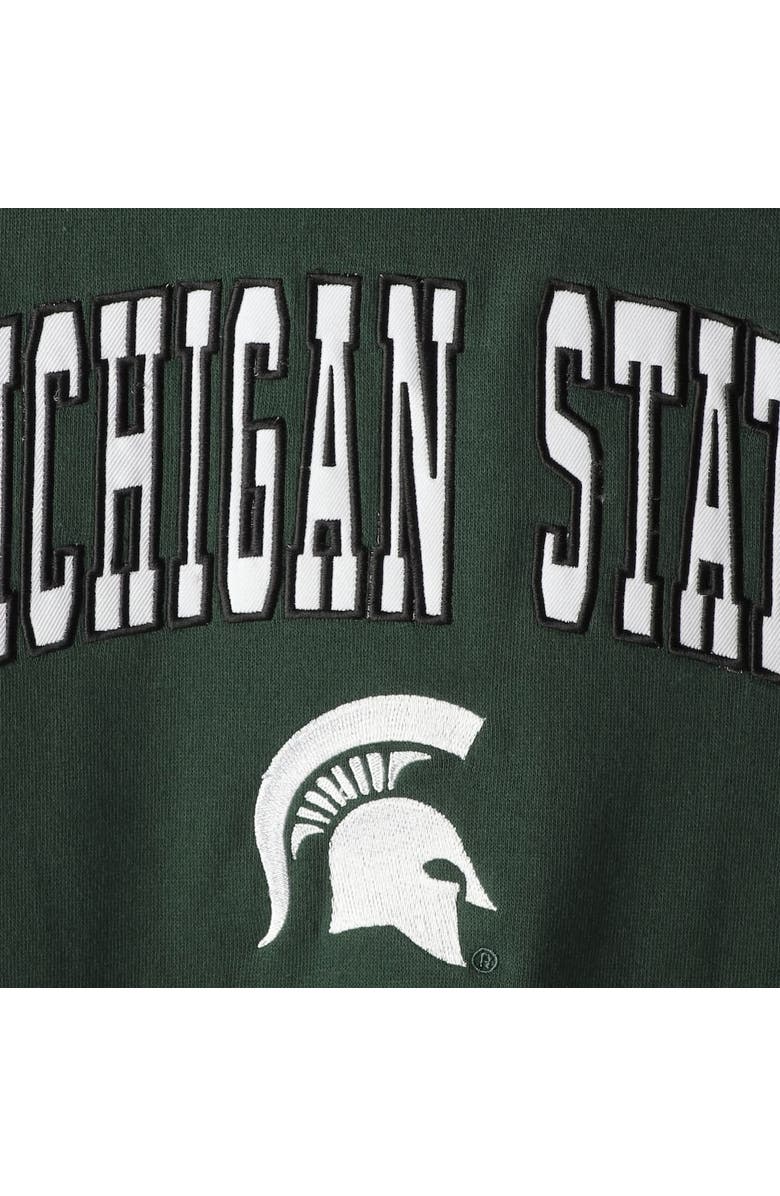 COLOSSEUM Youth Colosseum Green Michigan State Spartans 2-Hit Team Pullover Hoodie, Alternate, color, Green