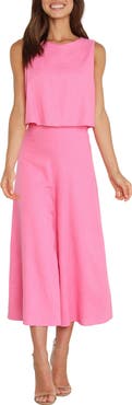 Petal & Pup Sleeveless Popover Wide Leg Jumpsuit