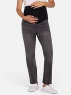 MOTHERHOOD MATERNITY Secret Fit Over the Belly Slim Straight Leg Jeans