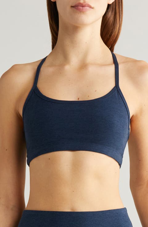Space Dye Slim Racerback Sports Bra