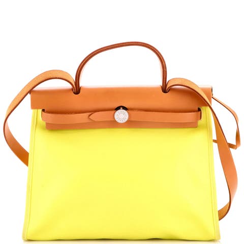 Herbag Zip Berline Vache Canvas and Leather 31