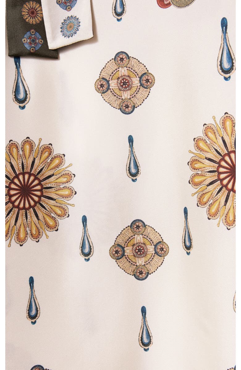 La DoubleJ Muumuu Dress Round Neck Placée, Alternate, color, Nucleus Placée Off White