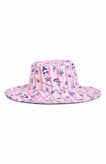 Reversible Wide Brim Bucket Hat