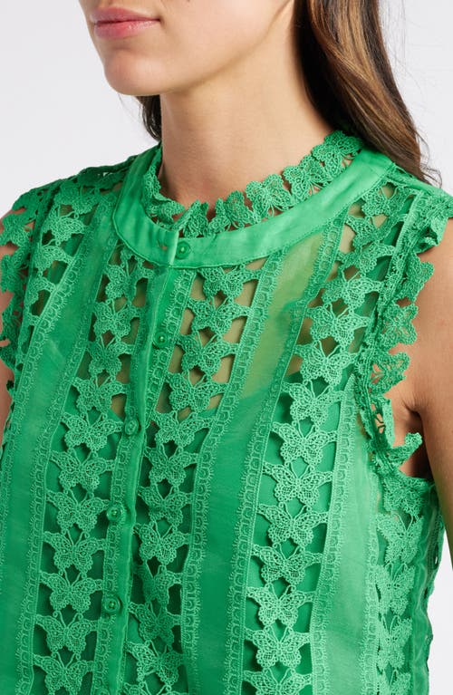 Shop Ciebon Cara Butterfly Lace Shift Dress