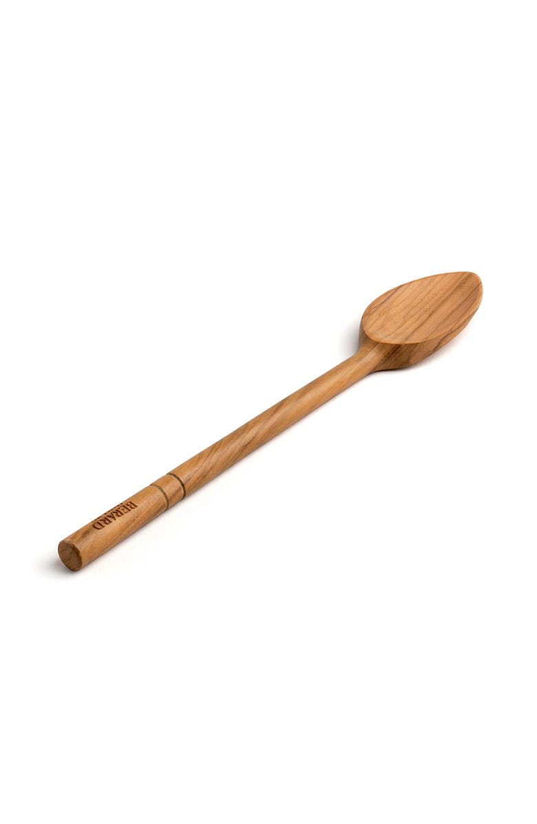 Berard Handcrafted Olive Wood Cooks Spoon, Main, color, 10 Inch