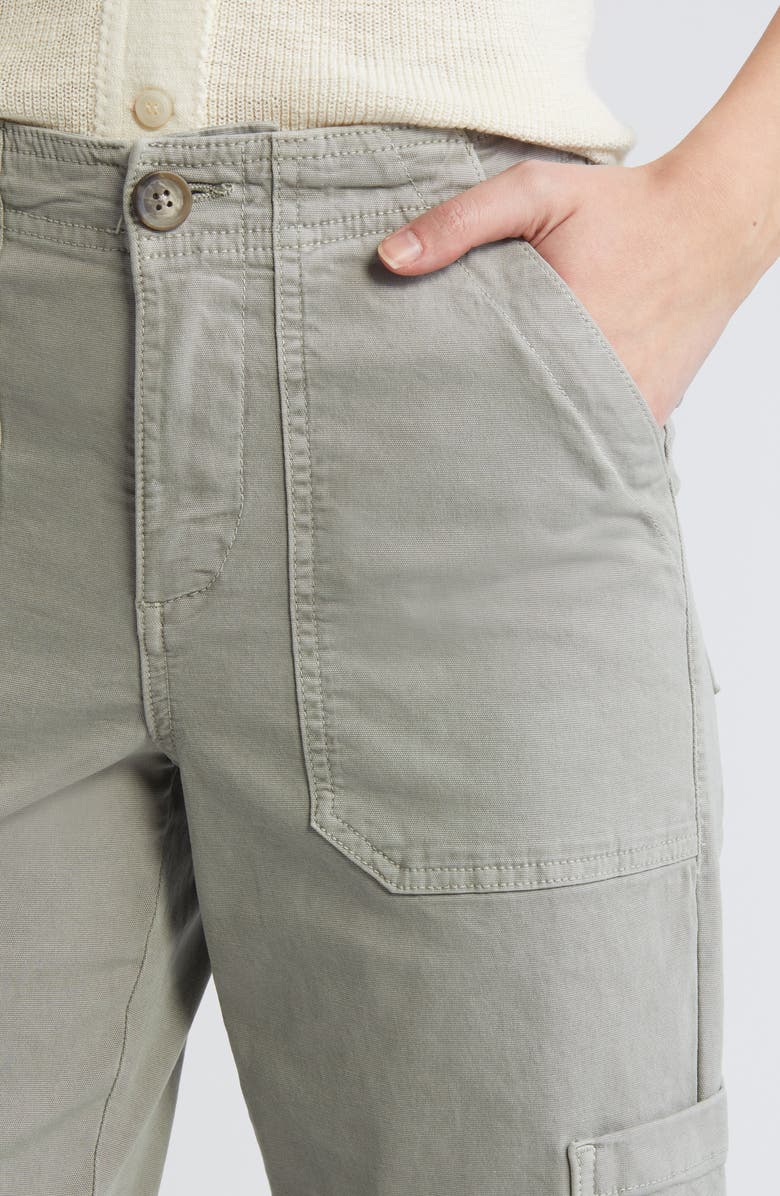 Marine Layer Maya Straight Leg Cargo Pants, Alternate, color, Shadow