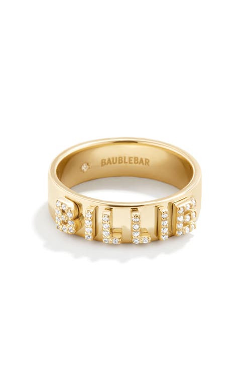BAUBLEBAR BAUBLEBAR CUSTOM BLOCK RING