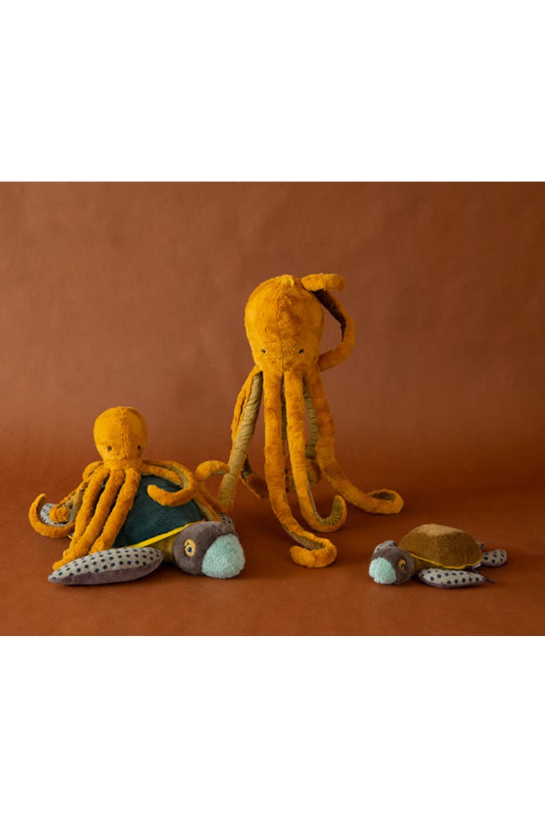 Octopus Plush (large) - Stuffed Toy, Alternate, color, Orange
