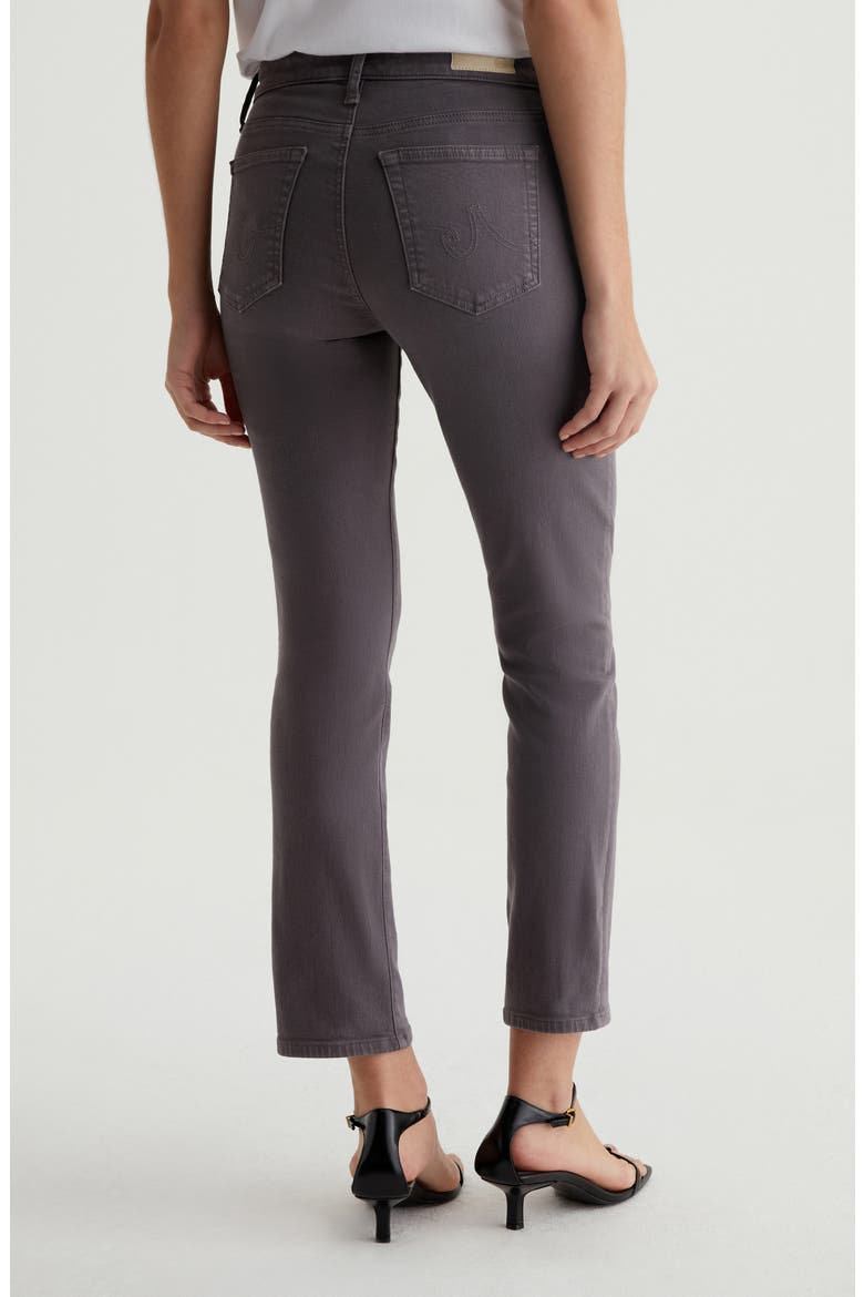 Mari Mid Rise Slim Straight Leg Crop Jeans, Alternate, color, MISTY GREY