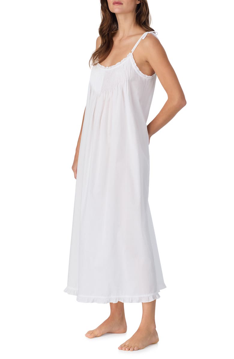 Eileen West Sleeveless Ruffle Trim Ballet Nightgown, Alternate, color,