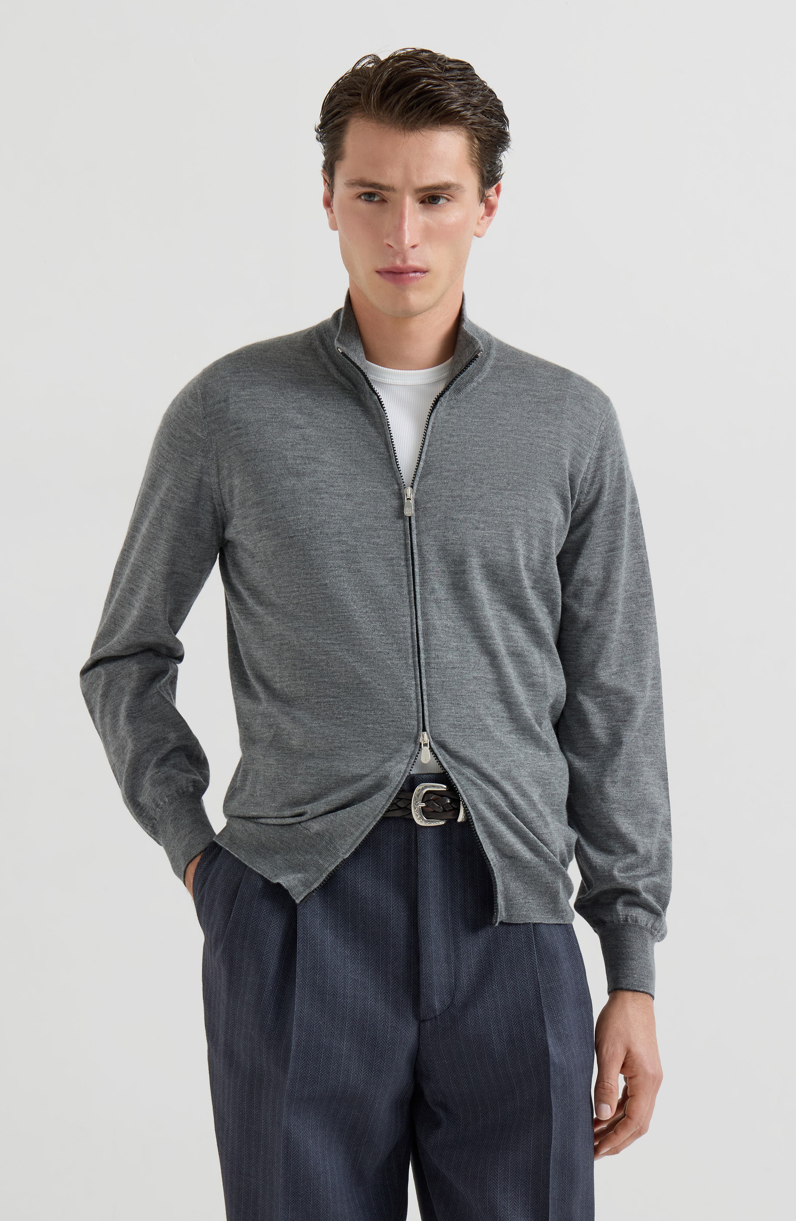 Cashmere and silk cardigan - image 3