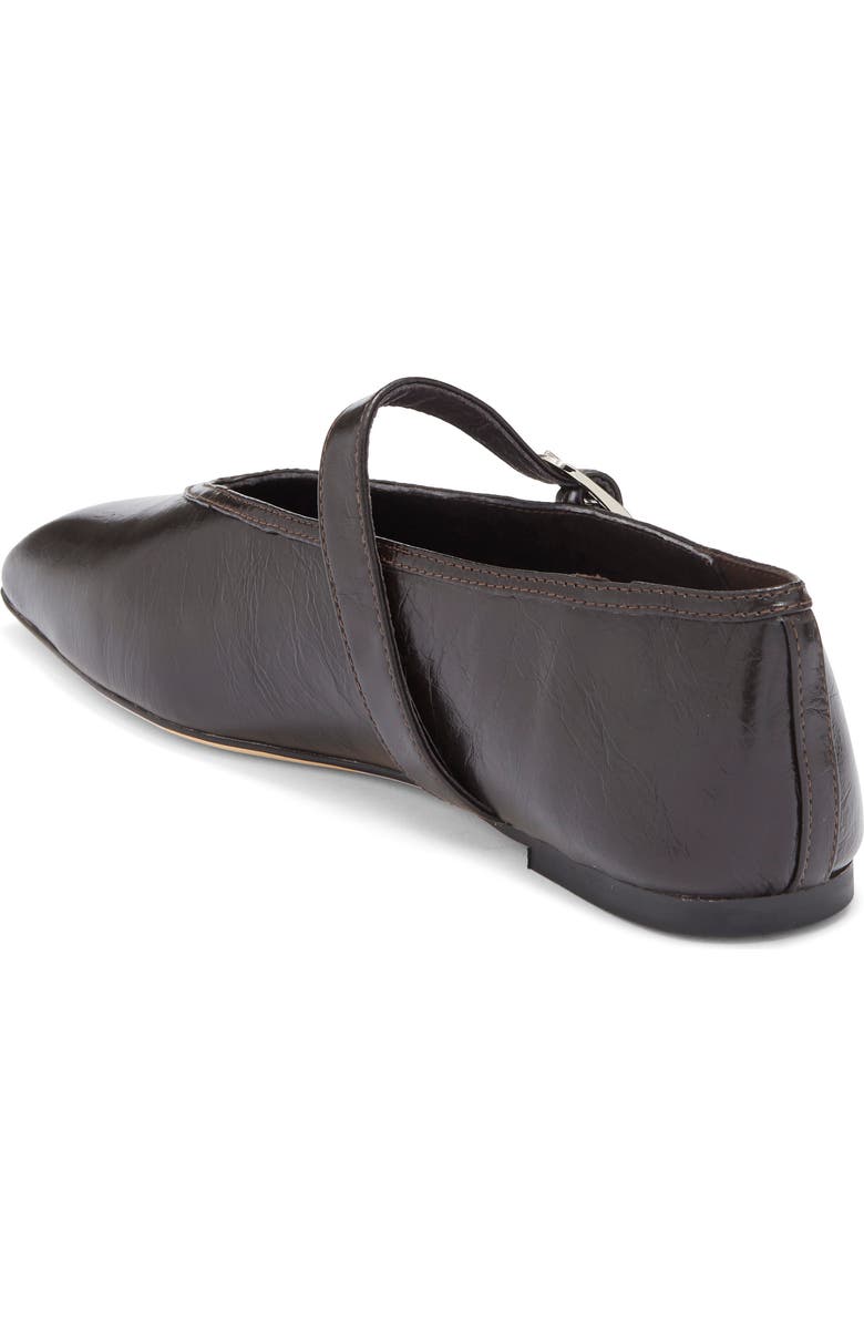 Tony Bianco Bobbi Mary Jane Flat, Alternate, color, Choc Crinkle