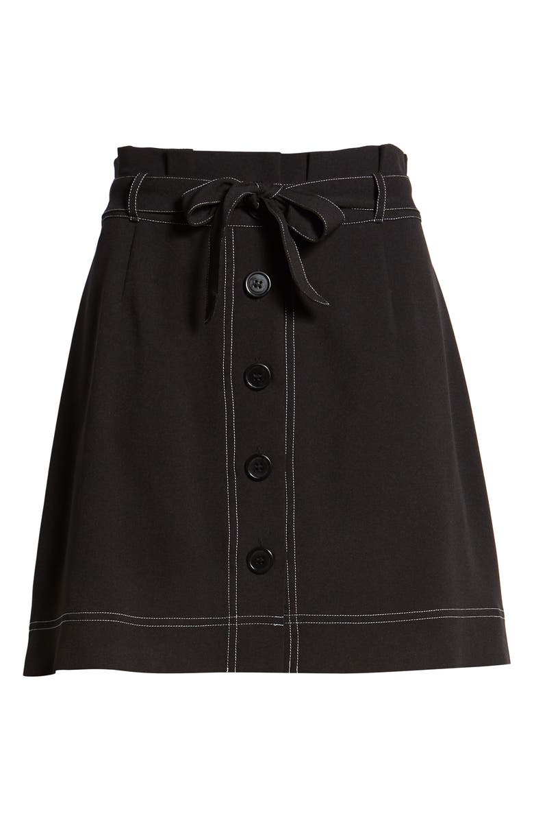 Love, Fire Button Front Skirt, Alternate, color, 