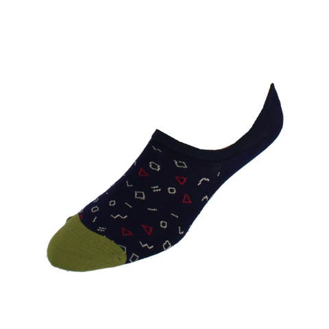 Men's Distinct No-Show Premium Novelty Socks (1 Pair)
