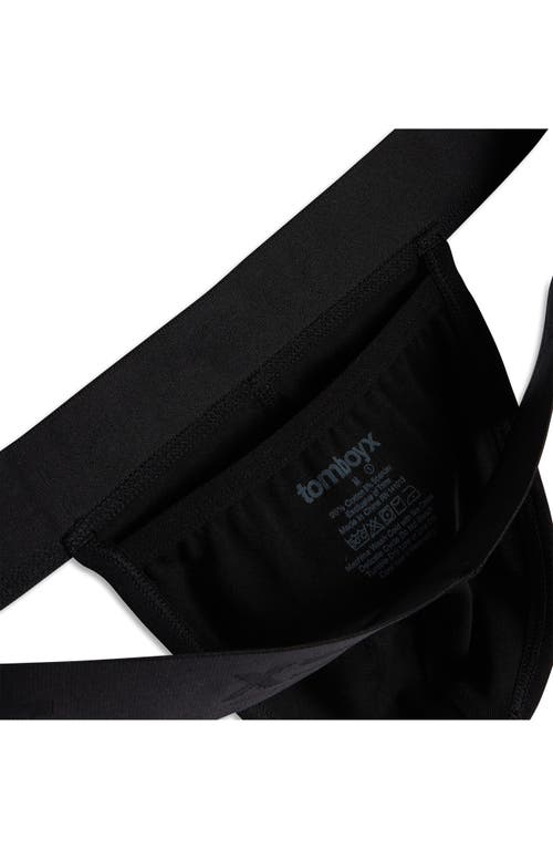 Tomboyx Packing Jock Strap In Black